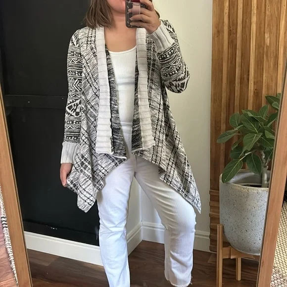 Anthropologie TINY—Open Front Waterfall Cardigan.‎ Sz S - Picture 4 of 12